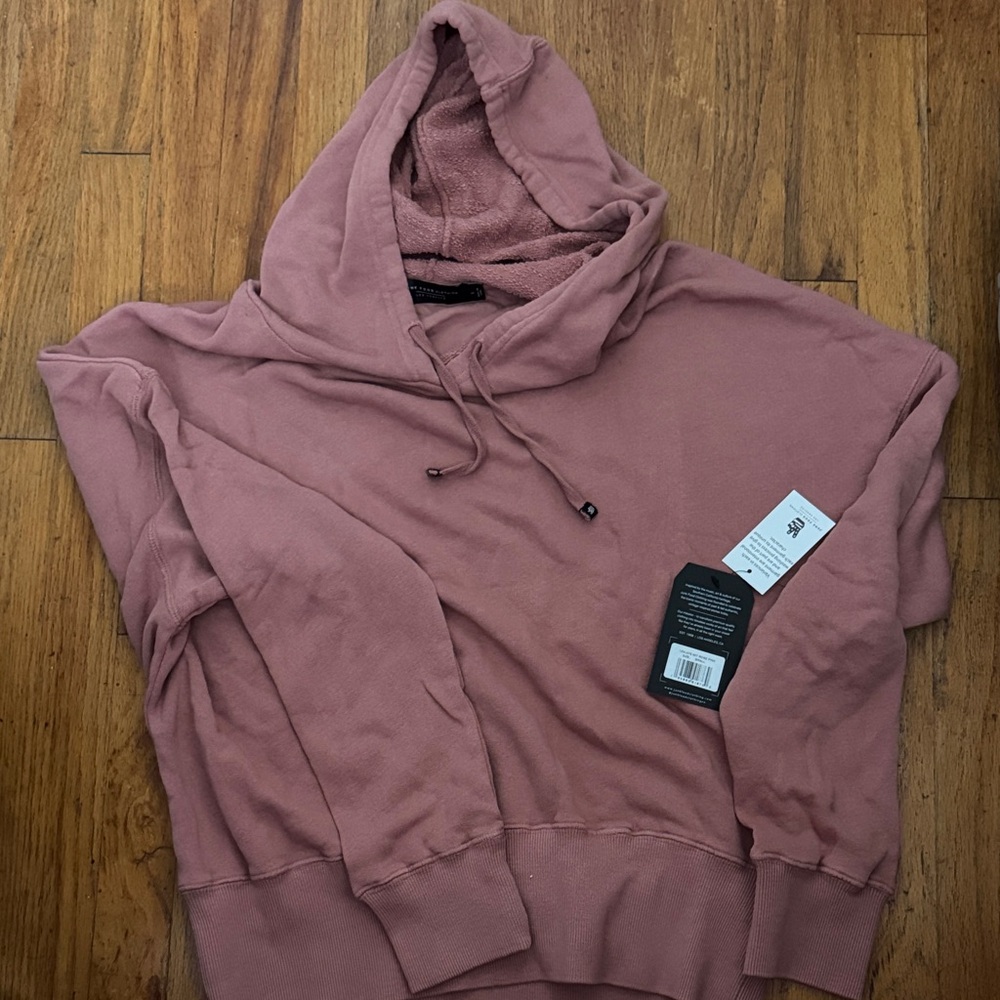 Junk Food Clothing Mauve Hoodie Sweater